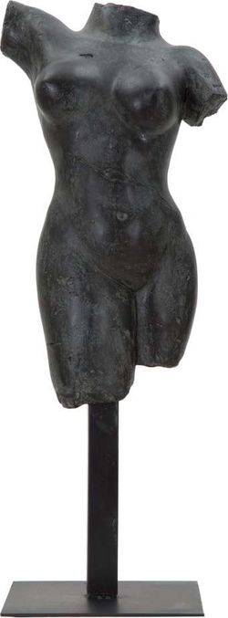 Černá dekorativní soška Mauro Ferretti Museum Woman