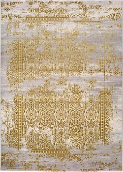 Šedo-zlatý koberec Universal Arabela Gold, 160 x 230 cm