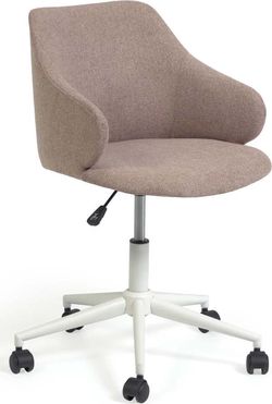 Světle růžová kancelářské židle La Forma Einara