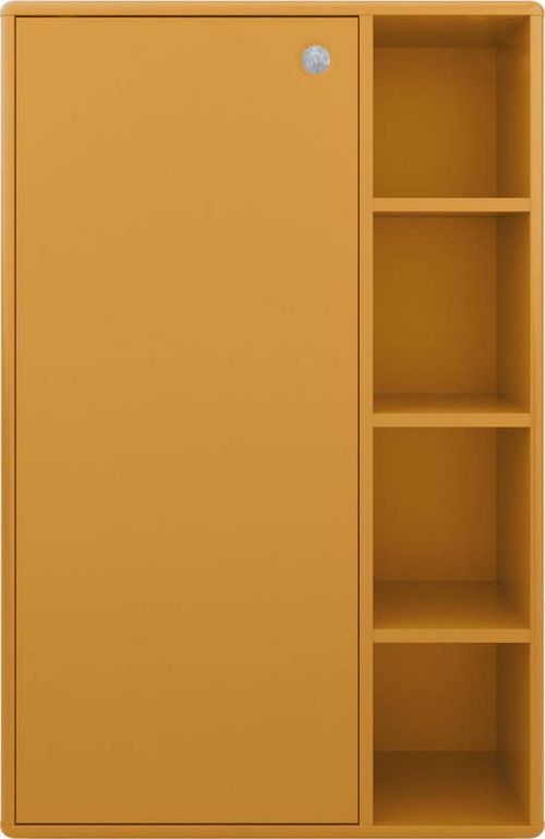 Hořčicově žlutá koupelnová skříňka Tom Tailor for Tenzo Color Bath, 65,5 x 100 cm