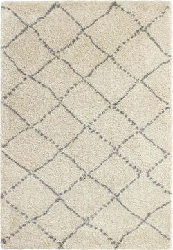 Šedo-krémový koberec Think Rugs Royal Nomadic Cream & Grey, 160 x 230 cm