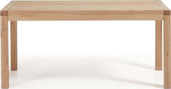 Dubový rozkládací jídelní stůl La Forma Vivy, 180 x 90 cm