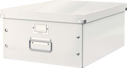 Bílá úložná krabice Leitz Universal, délka 48 cm