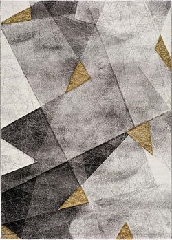 Šedo-žlutý koberec Bianca Grey, 160 x 230 cm