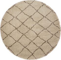 Béžový koberec Think Rugs Royal Nomadic, ø 160 cm