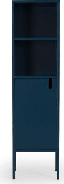 Petrolejově modrá skříň Tenzo Uno, výška 152 cm