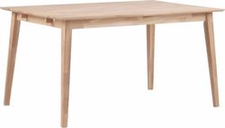 Matně lakovaný dubový jídelní stůl Rowico Mimi, 140 x 90 cm