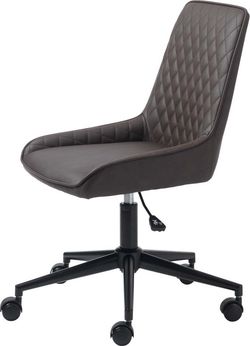 Tmavě hnědá pracovní židle Unique Furniture Milton