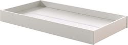Bílá zásuvka pod dětskou postel Vipack, 73,7 x 138,6 cm
