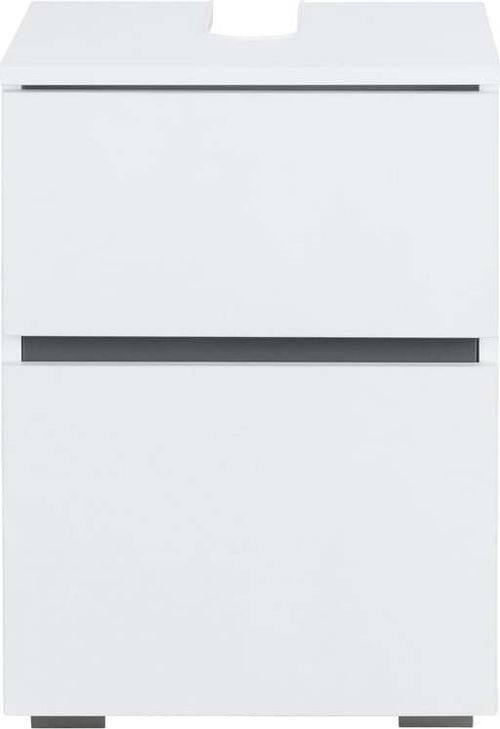 Bílá umyvadlová skříňka Støraa Wisla, 40 x 55 cm