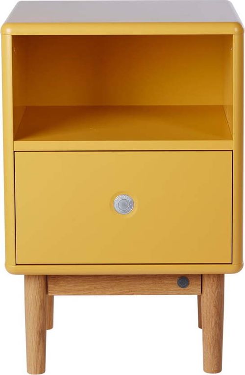Hořčicově žlutý noční stolek Tom Tailor for Tenzo Color Box