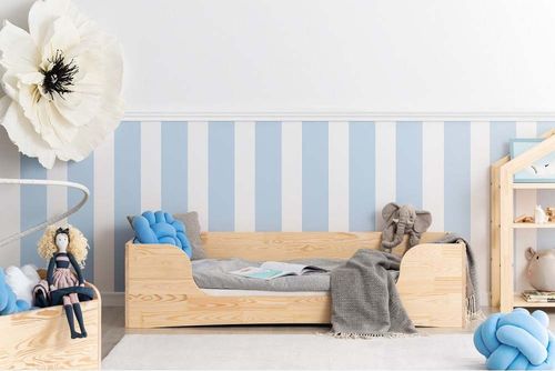 Dětská postel z borovicového dřeva Adeko Pepe Dan, 90 x 160 cm