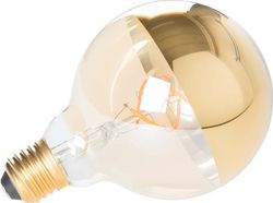 Žárovka ve zlaté barvě White Label Globe E27