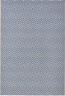 Modrý venkovní koberec Bougari Karo, 160 x 230 cm