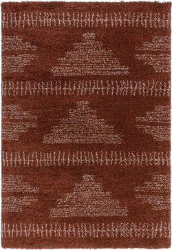 Tmavě červený koberec Flair Rugs Zane, 120 x 170 cm