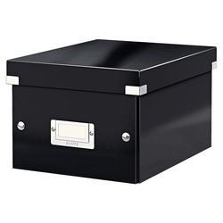 Černá úložná krabice Leitz Universal, délka 28 cm