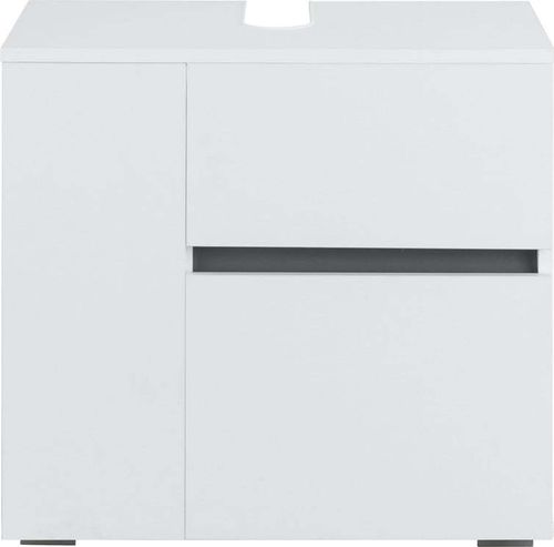 Bílá umyvadlová skříňka Støraa Wisla, 60 x 55 cm