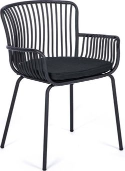 Sada 2 černých zahradních židlí Le Bonom Elia