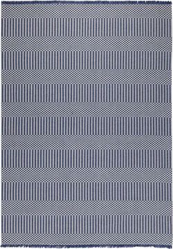 Modrý bavlněný koberec Oyo home Casa, 150 x 220 cm
