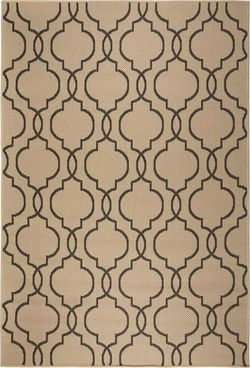 Béžový venkovní koberec Flair Rugs Milan, 120 x 170 cm