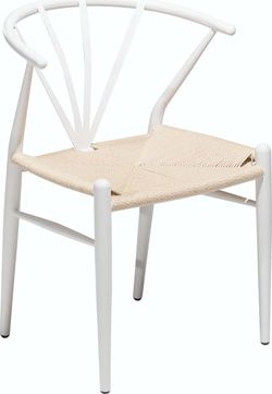 Bílá jídelní židle DAN–FORM Denmark Delta