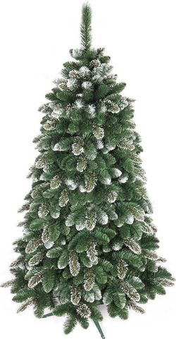 Umělý vánoční stromeček zasněžená borovice Vánoční stromeček, výška 220 cm