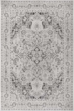 Černo-béžový venkovní koberec Ragami Vienna, 160 x 230 cm