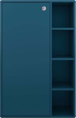 Tmavě modrá koupelnová skříňka Tom Tailor for Tenzo Color Bath, 65,5 x 100 cm