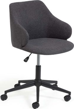 Tmavě šedá kancelářské židle La Forma Einara