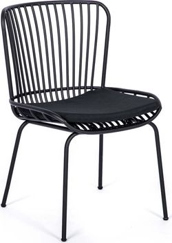 Sada 2 černých zahradních židlí Le Bonom Rimini