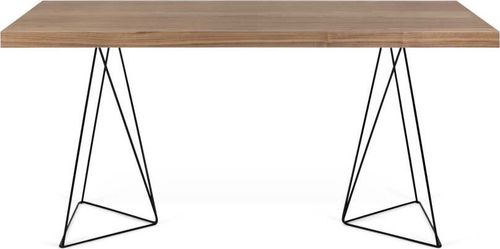 Pracovní stůl s kovovými nohami TemaHome Multi, 160 x 90 cm