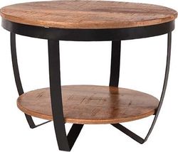 Odkládací stolek s deskou z mangového dřeva LABEL51 Rondo, ⌀ 60 cm