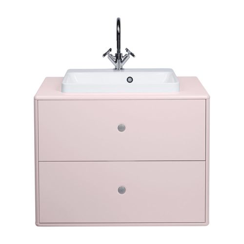 Růžová umyvadlová skříňka Tom Tailor for Tenzo Color Bath