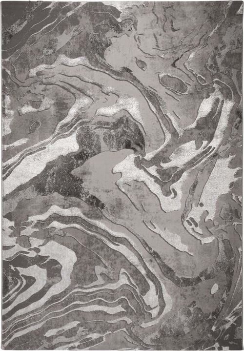 Šedý koberec Flair Rugs Marbled, 160 x 230 cm