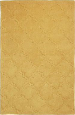 Žlutý koberec Think Rugs Hong Kong Puro, 120 x 170 cm