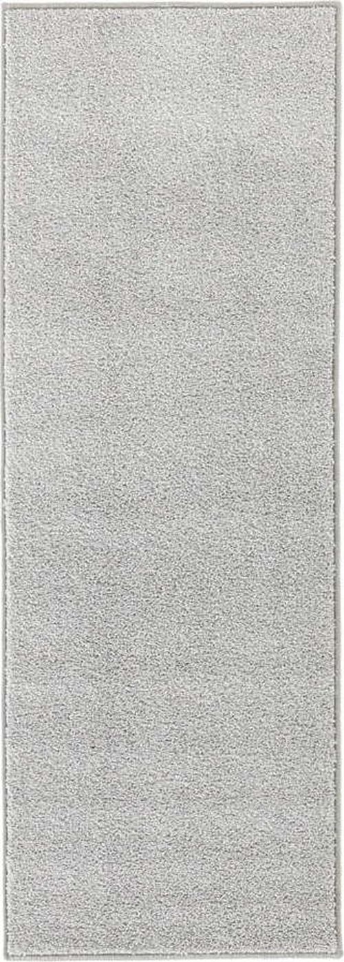 Světle šedý běhoun Hanse Home Pure, 80 x 400 cm