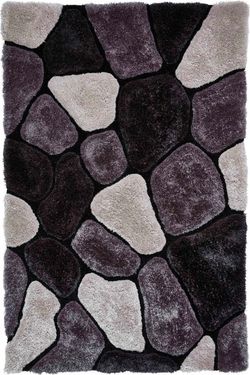 Šedý koberec Think Rugs Noble House Rock, 150 x 230 cm