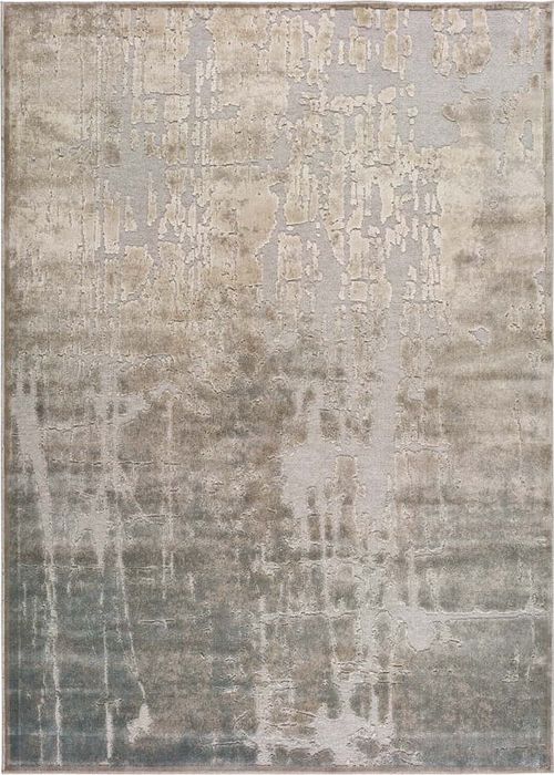 Béžový koberec z viskózy Universal Margot Azul, 140 x 200 cm