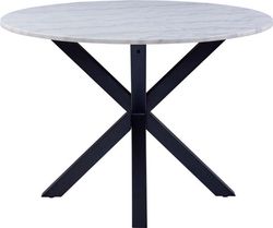 Jídelní stůl s mramorovou deskou Actona Heaven, ⌀ 110 cm