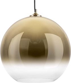 Skleněné závěsné svítidlo ve zlaté barvě Leitmotiv Bubble, ø 40 cm