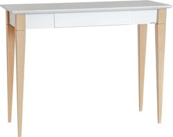 Bílý pracovní stůl Ragaba Mimo, šířka 105 cm