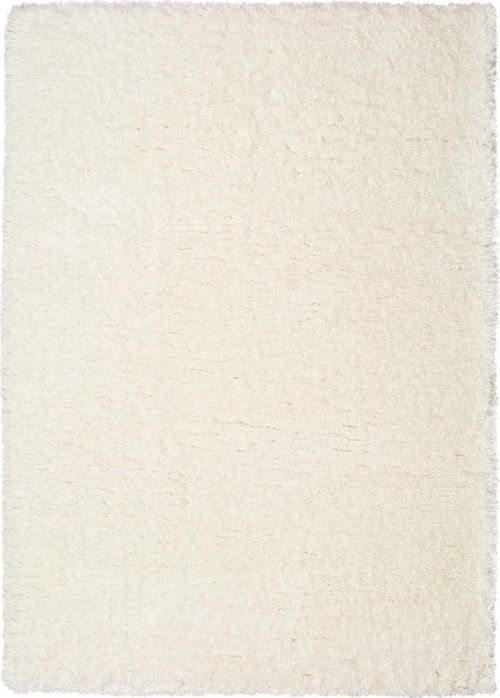 Bílý koberec Universal Floki Liso, 140 x 200 cm