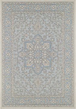 Modro-béžový venkovní koberec Bougari Anjara, 200 x 290 cm