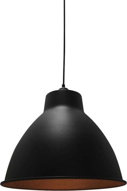 Černé stropní svítidlo LABEL51 Dome