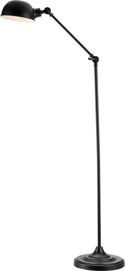 Černá stojací lampa (výška 143 cm) Portland – Markslöjd