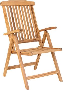 Sada 2 zahradních židlí z teakového dřeva House Nordic Elche