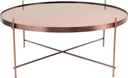 Konferenční stolek v měděné barvě Zuiver Cupid XXL