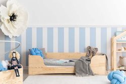 Dětská postel z borovicového dřeva Adeko Pepe Dan, 100 x 200 cm