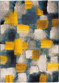 Modro-žlutý koberec Universal Lienzo, 140 x 200 cm
