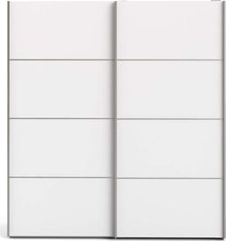 Bílá šatní skříň Tvilum Verona, 182 x 202 cm